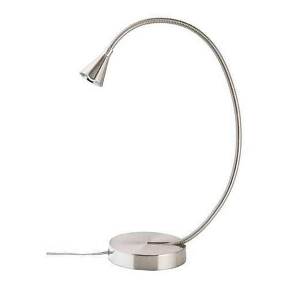 IKEA TIVED Lamp Stainless Steel LED Work Desk Adjustable Flexible Gooseneck MCM - Picture 1 of 5